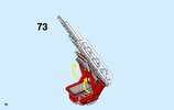 Notice / Instructions de Montage - LEGO - City - 60107 - Le camion de pompiers avec échelle: Page 76