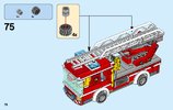 Notice / Instructions de Montage - LEGO - City - 60107 - Le camion de pompiers avec échelle: Page 78