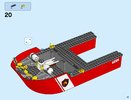 Notice / Instructions de Montage - LEGO - City - 60109 - Le bateau des pompiers: Page 23