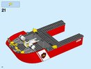 Notice / Instructions de Montage - LEGO - City - 60109 - Le bateau des pompiers: Page 24