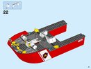 Notice / Instructions de Montage - LEGO - City - 60109 - Le bateau des pompiers: Page 25