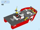 Notice / Instructions de Montage - LEGO - City - 60109 - Le bateau des pompiers: Page 17