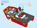 Notice / Instructions de Montage - LEGO - City - 60109 - Le bateau des pompiers: Page 27