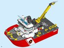 Notice / Instructions de Montage - LEGO - City - 60109 - Le bateau des pompiers: Page 72