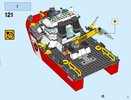 Notice / Instructions de Montage - LEGO - City - 60109 - Le bateau des pompiers: Page 71