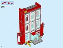 Notice / Instructions de Montage - LEGO - City - 60110 - La caserne des pompiers: Page 68