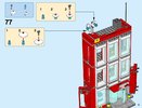 Notice / Instructions de Montage - LEGO - City - 60110 - La caserne des pompiers: Page 75