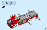 Notice / Instructions de Montage - LEGO - City - 60110 - La caserne des pompiers: Page 49