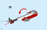 Notice / Instructions de Montage - LEGO - City - 60110 - La caserne des pompiers: Page 76