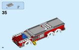 Notice / Instructions de Montage - LEGO - City - 60110 - La caserne des pompiers: Page 40