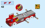 Notice / Instructions de Montage - LEGO - City - 60110 - La caserne des pompiers: Page 48