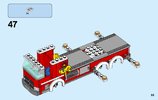 Notice / Instructions de Montage - LEGO - City - 60110 - La caserne des pompiers: Page 55