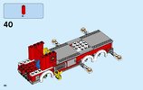 Notice / Instructions de Montage - LEGO - City - 60110 - La caserne des pompiers: Page 46