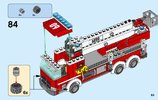 Notice / Instructions de Montage - LEGO - City - 60110 - La caserne des pompiers: Page 83