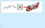 Notice / Instructions de Montage - LEGO - City - 60110 - La caserne des pompiers: Page 42