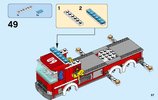 Notice / Instructions de Montage - LEGO - City - 60110 - La caserne des pompiers: Page 57