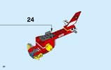 Notice / Instructions de Montage - LEGO - City - 60110 - La caserne des pompiers: Page 30