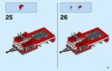 Notice / Instructions de Montage - LEGO - City - 60111 - Le camion d'intervention des pompiers: Page 21