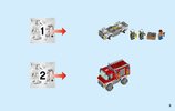 Notice / Instructions de Montage - LEGO - City - 60111 - Le camion d'intervention des pompiers: Page 3