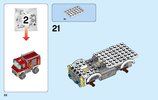 Notice / Instructions de Montage - LEGO - City - 60111 - Le camion d'intervention des pompiers: Page 22