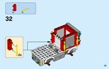 Notice / Instructions de Montage - LEGO - City - 60111 - Le camion d'intervention des pompiers: Page 33