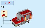 Notice / Instructions de Montage - LEGO - City - 60111 - Le camion d'intervention des pompiers: Page 46