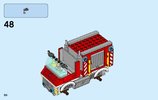 Notice / Instructions de Montage - LEGO - City - 60111 - Le camion d'intervention des pompiers: Page 50