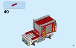 Notice / Instructions de Montage - LEGO - City - 60111 - Le camion d'intervention des pompiers: Page 41