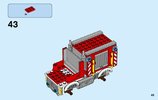 Notice / Instructions de Montage - LEGO - City - 60111 - Le camion d'intervention des pompiers: Page 45