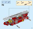 Notice / Instructions de Montage - LEGO - City - 60112 - Le grand camion de pompiers: Page 69