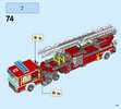 Notice / Instructions de Montage - LEGO - City - 60112 - Le grand camion de pompiers: Page 73