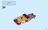 Notice / Instructions de Montage - LEGO - City - 60112 - Le grand camion de pompiers: Page 23