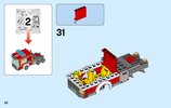 Notice / Instructions de Montage - LEGO - City - 60112 - Le grand camion de pompiers: Page 32