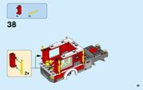 Notice / Instructions de Montage - LEGO - City - 60112 - Le grand camion de pompiers: Page 39