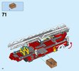 Notice / Instructions de Montage - LEGO - City - 60112 - Le grand camion de pompiers: Page 70