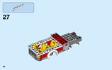 Notice / Instructions de Montage - LEGO - City - 60112 - Le grand camion de pompiers: Page 28