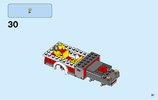 Notice / Instructions de Montage - LEGO - City - 60112 - Le grand camion de pompiers: Page 31