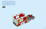 Notice / Instructions de Montage - LEGO - City - 60112 - Le grand camion de pompiers: Page 41