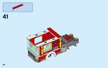 Notice / Instructions de Montage - LEGO - City - 60112 - Le grand camion de pompiers: Page 42