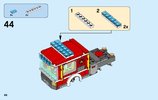 Notice / Instructions de Montage - LEGO - City - 60112 - Le grand camion de pompiers: Page 46