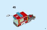 Notice / Instructions de Montage - LEGO - City - 60112 - Le grand camion de pompiers: Page 47