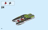 Notice / Instructions de Montage - LEGO - City - 60114 - Le bateau de course: Page 24