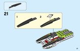 Notice / Instructions de Montage - LEGO - City - 60114 - Le bateau de course: Page 21