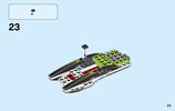 Notice / Instructions de Montage - LEGO - City - 60114 - Le bateau de course: Page 23