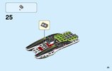 Notice / Instructions de Montage - LEGO - City - 60114 - Le bateau de course: Page 25