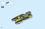 Notice / Instructions de Montage - LEGO - City - 60114 - Le bateau de course: Page 34