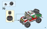 Notice / Instructions de Montage - LEGO - City - 60115 - Le 4x4 tout-terrain: Page 67