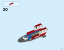 Notice / Instructions de Montage - LEGO - City - 60116 - L'avion de secours: Page 21