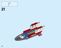 Notice / Instructions de Montage - LEGO - City - 60116 - L'avion de secours: Page 22