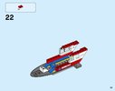 Notice / Instructions de Montage - LEGO - City - 60116 - L'avion de secours: Page 23